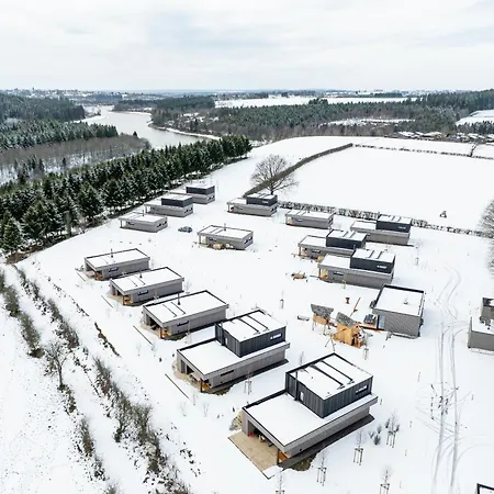 Gerendaház Nature Village - Woodly N°23 - 8 Personnes Avec Jacuzzi Bullange
