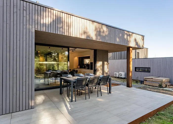 Nature Village - Woodly N°23 - 8 Personnes Avec Jacuzzi Büllingen